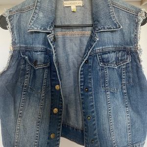 Bullhead Black Cropped Jean Jacket